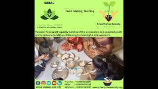 Food Making Training | SABAL | Arise Vishwa Society | NGO