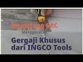 memotong GRC board pakai gergaji dari INGCO Tools | gergaji grc  #ingcotools #hobby