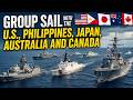Group Sail with the U.S., Philippines, Japan, Australia and Canada