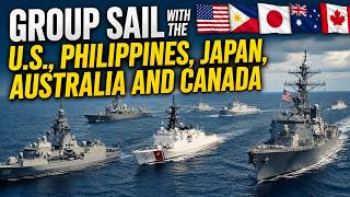 Group Sail with the U.S., Philippines, Japan, Australia and Canada