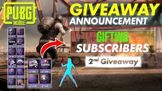 PUBG MOBILE - GIVEAWAY ANNOUNCEMENT (SEASON 5 ) - FREE UC ITEMS - FULL HD 1080p 60fps screenshot 4