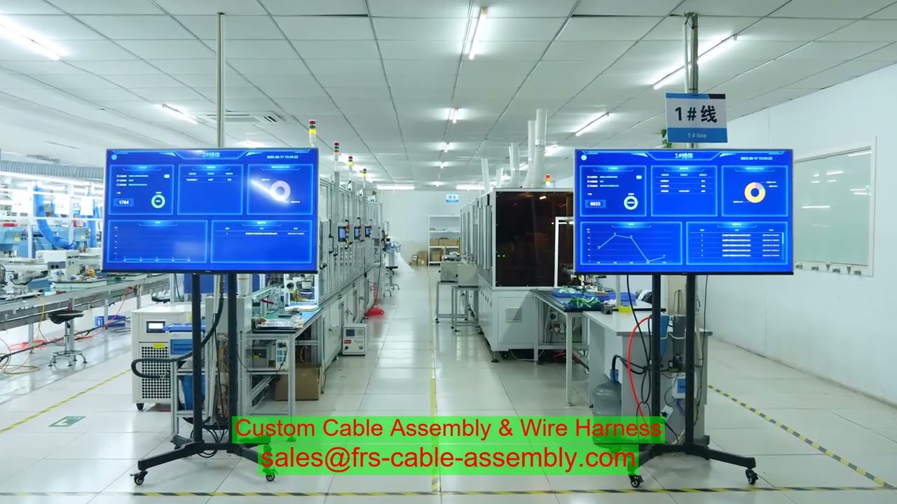 8 pins connector U253-051N-4Bh89-F2S Loopback Cable Harness Which Optical Cable X2001Wvs-2X25C-6Tv01