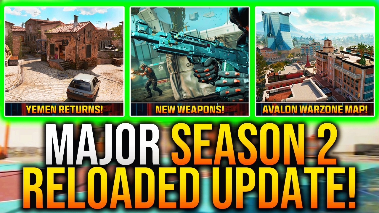 Major SEASON 2 RELOADED UPDATE! WARZONE x BLACKOUT UPDATE, NEW WEAPONS, & More! (BO7 Update)