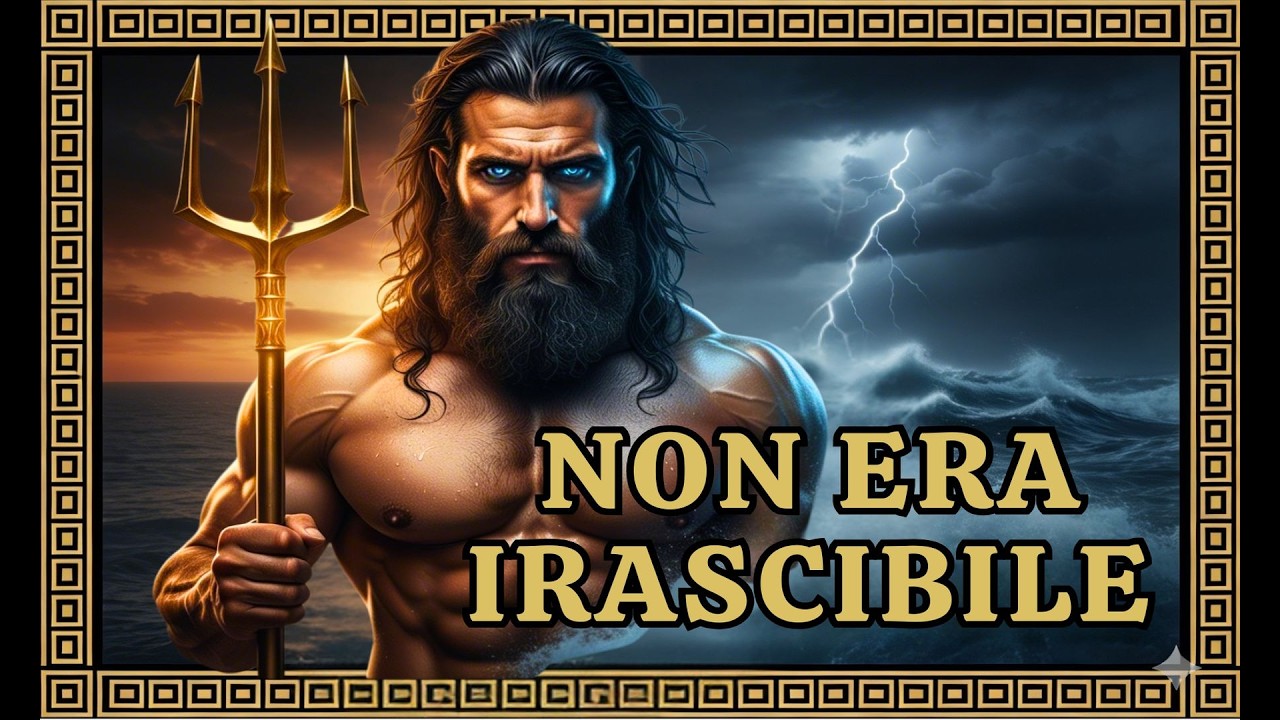 Poseidone non era irascibile : era il mare