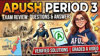 APUSH Period 3 Exam Review Questions And Answers With Verified Solutions GRADED A video