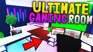 Building The ULTIMATE GAMING Setup In Bloxburg...