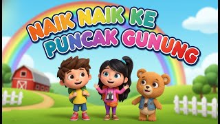 Naik Naik Ke Puncak Gunung - Lagu Anak Indonesia Populer | Cover Video Animasi by PazaKids Channel