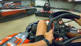 Breaking Track Record at Fast Track Indoor Karting Langley Vancouver