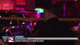 Utica police investigate shots fired.