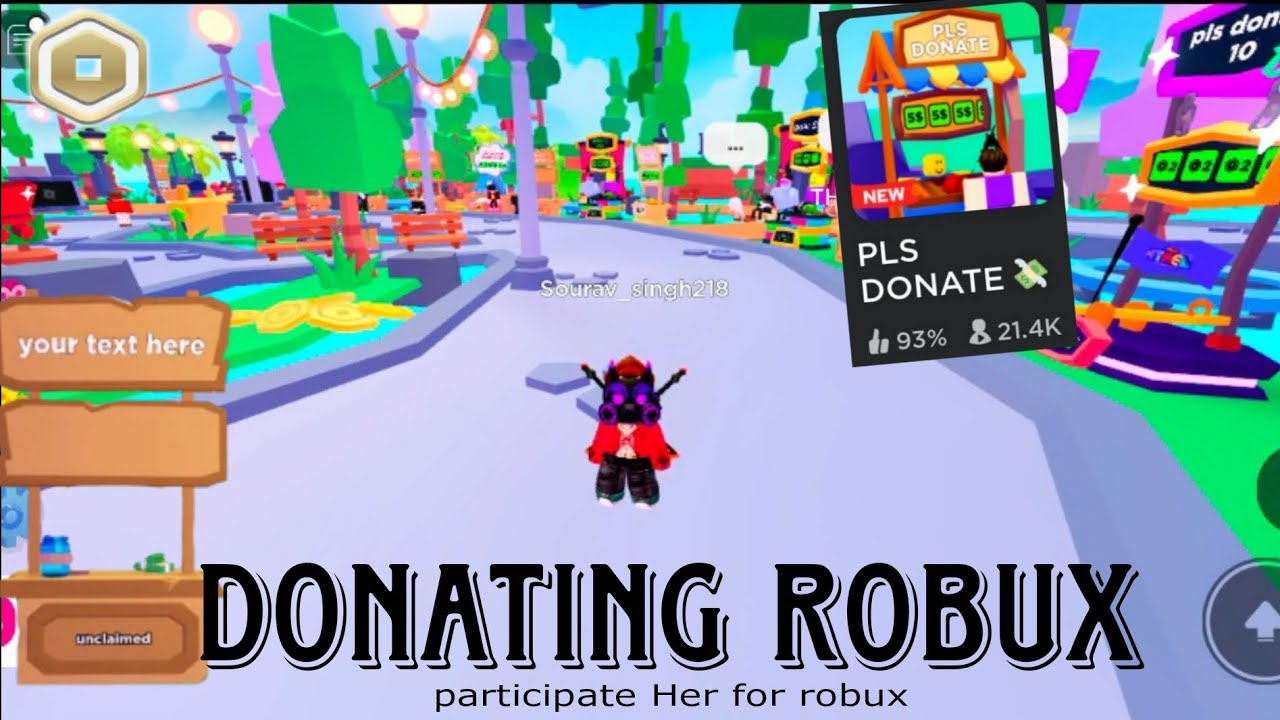 Donation Robux ️|Giveaway soon| #roblox #donate #plsdonate #trending ...