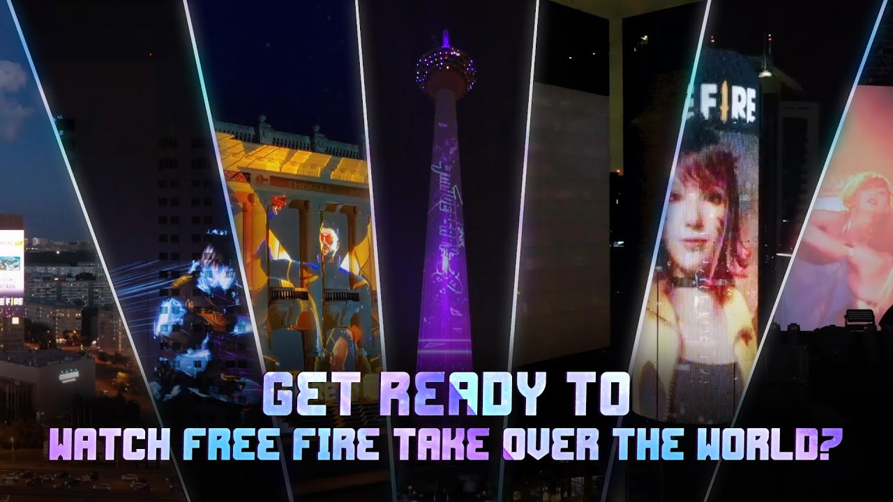 Free Fire 4nniversary - Projection-Mapping Collection Video | Free Fire Official