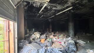 VACANT INDUSTRIAL BUILDING IN DETROIT ABANDONED FOR YEARS.