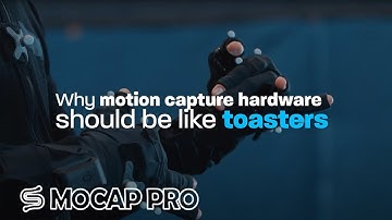 Motion Capture is Like a Toaster - Benjamin O