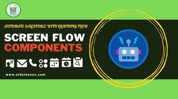 Screen Flow Components | Automate Salesforce with Lightning Flow #salesforce #flow #flowbuilder