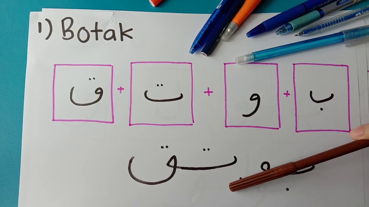 Jawi suku kata terbuka