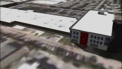 3D Model of a New Office Building for 5D Estimating - Navisworks Video