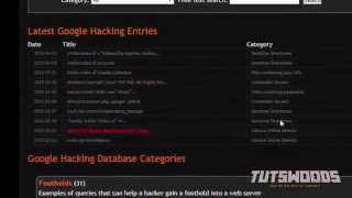 Google hacking and Google dorks hacking