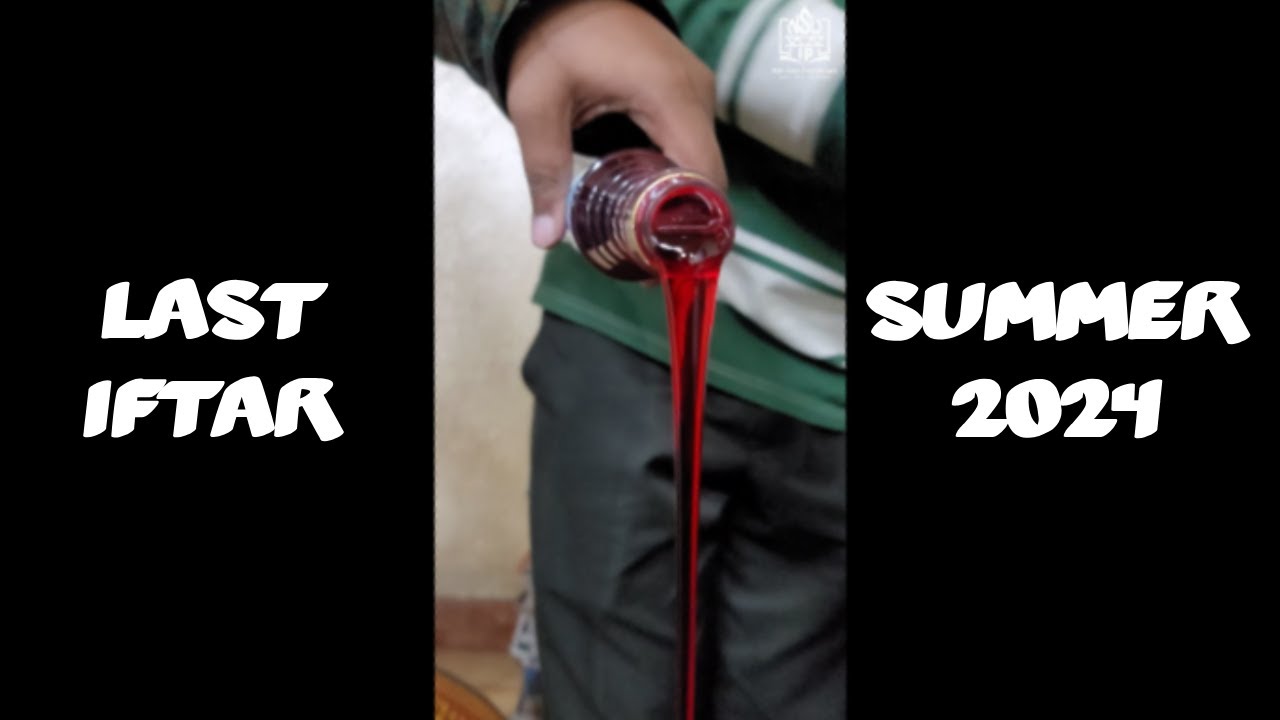 Last weekly iftar of summer 2024.