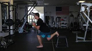 CH Protocol - Rear Foot Elevated (RFE) Split Squat Iso+Dynamic