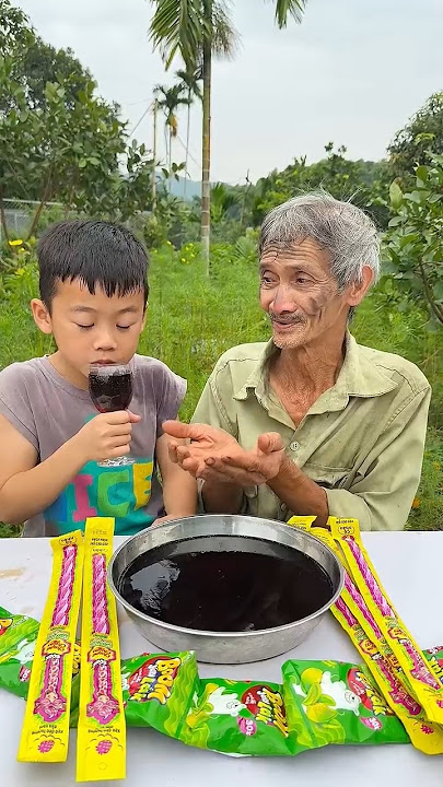 Hai ông cháu chơi khăm lẫn nhau😀✅😳☺️♥️😜#shorts#viral#funny#