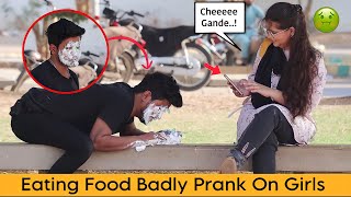 Eating Badly Prank on Cute Girls @OverDose_TV_Official