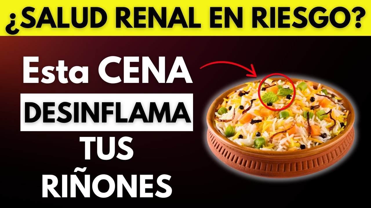 ¿CREATININA ALTA? 3 CENAS que LIMPIAN tus RIÑONES mientras DUERMES (y 1 que los destruye)
