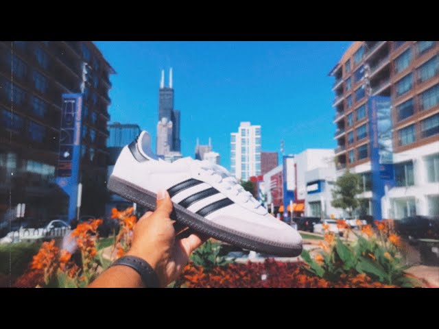 adidas gazelle silver green womens adidas Samba OG Black Wonder White Women's – Lilac Blonde main image 0