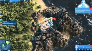 Run through of the Anno 2070 first demo mission - Part 1