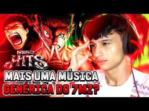 (MUITO GENÉRICA?) REACT | 7 Minutoz e AniRap - O PODER DA MINHA IRA 3 | Guts, Sukuna e Eren