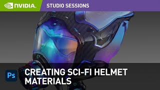 How to Create Materials for a Sci-Fi Helmet Concept w/ Ahmed Aldoori