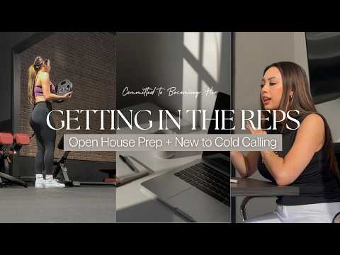 Day in My Life♡| Open House Prep, Circle Prospecting, Getting in the Reps, Committed to Becoming Her