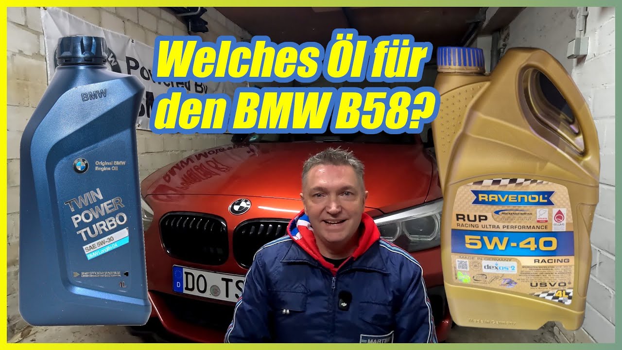 Motoröl B58 - Grundlagen, HTHS, NOACK, API, ACEA, Ravenol RUP 5W40 vs. BMW Twinpowerturbo 5W30