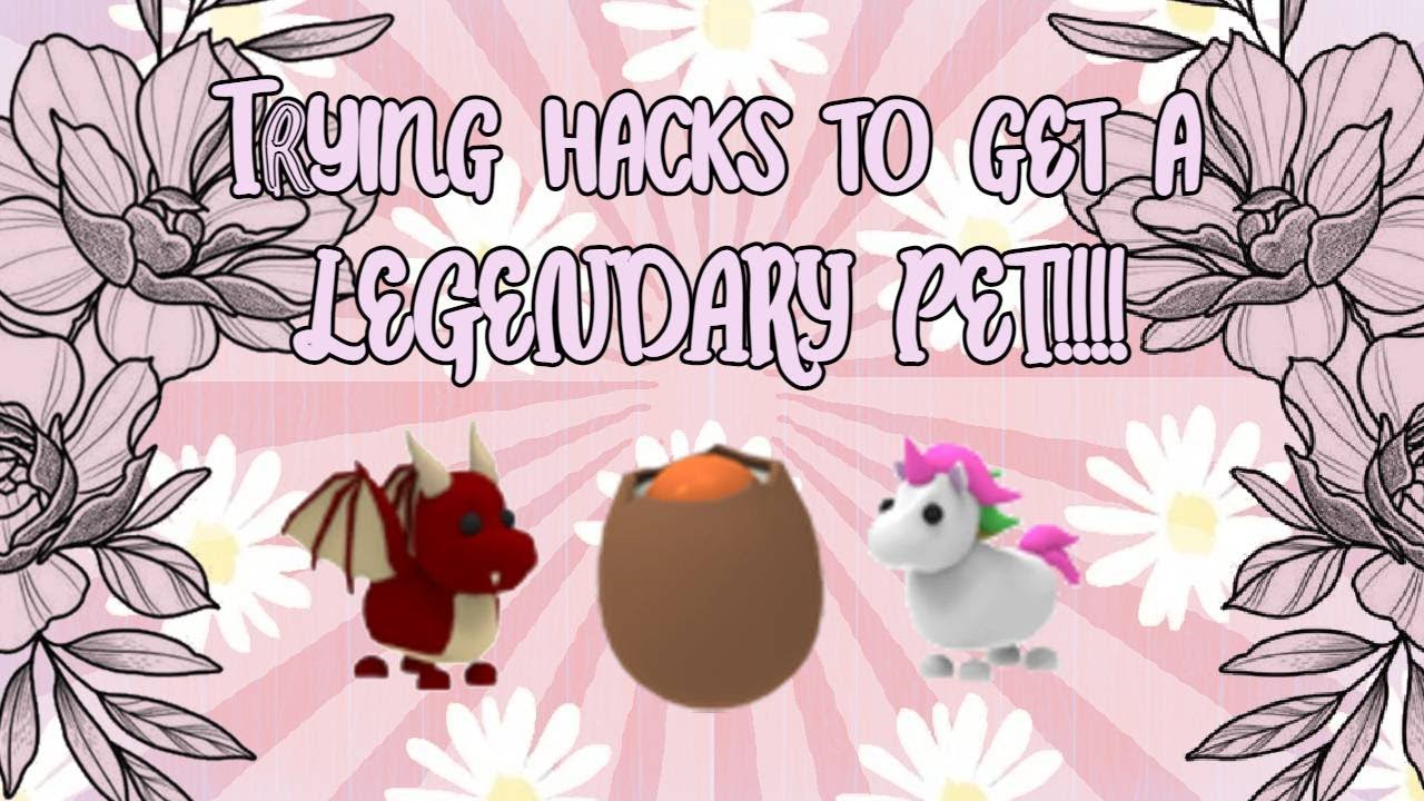 Testing HACKS to get a LEGENDARY PET! Do they actually work?! Roblox