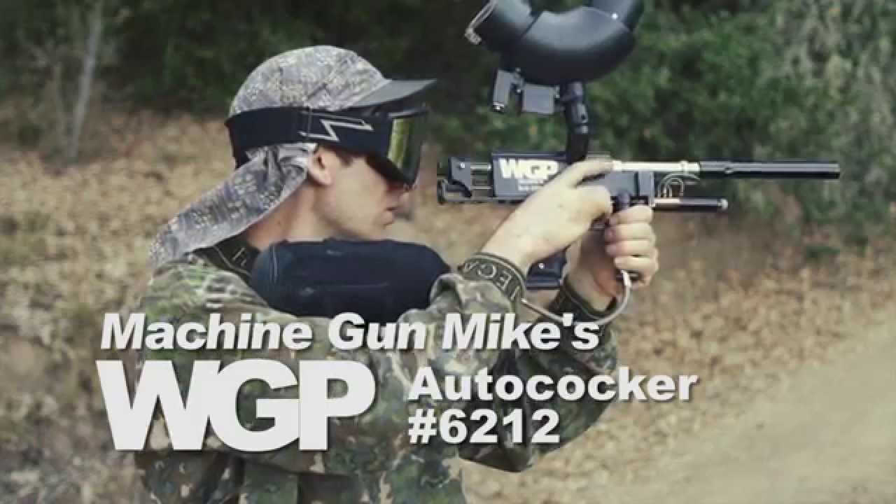 Machine Gun Mike's Ironmen Autococker Paintball Gun c. 1991 YouTube