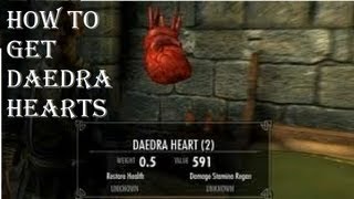 Skyrim - Two Methods For Getting Daedra Hearts