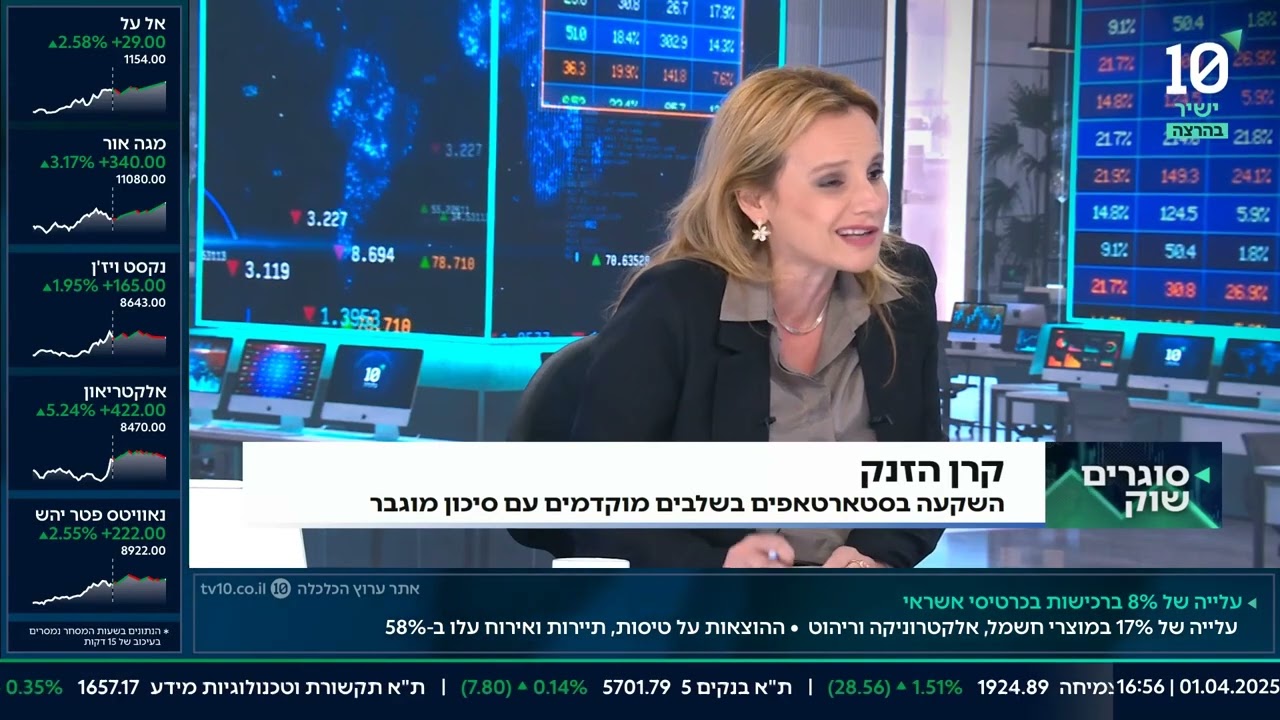 יוסי ברק, יו"ר קבוצת ברק פיננסים, מספר על ההשקעה בסטארט אפים בשלבים מוקדמים עם סיכון מוגבר