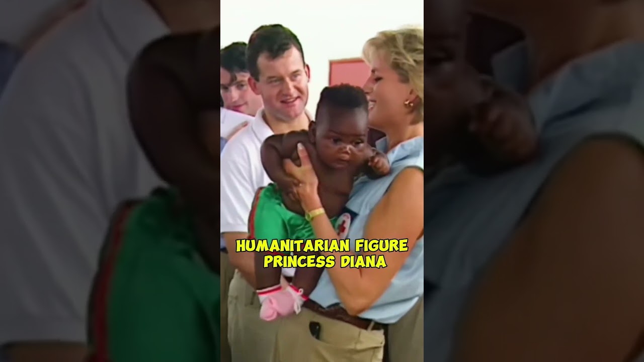 Humanitarian figure Princess Diana