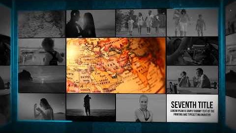 After Effects Template - Lovely Simple Slides