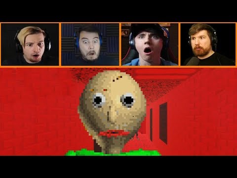 Let's Players Reaction To Getting Out While They Still Can | Baldi's Basics