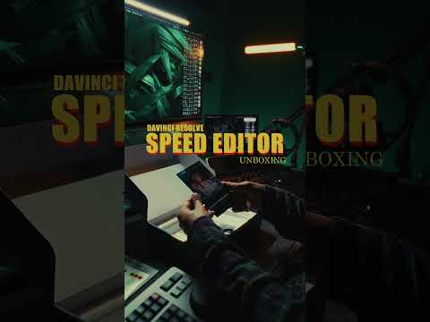 Davinci Resolve Speed Editor | Unboxing Davinci #speededitor #blackmagic #davinciresolve #unboxing