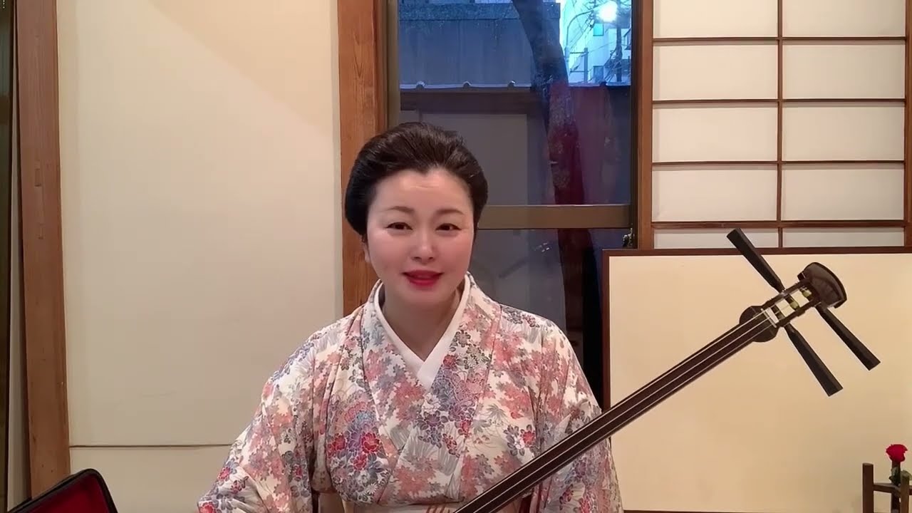梅は咲いたか、三味線さくら - YouTube