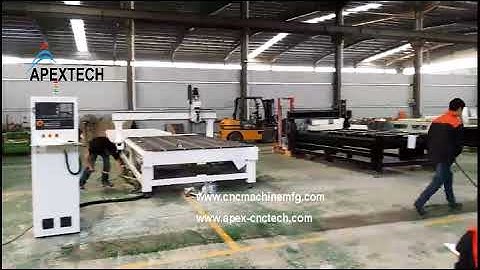 APEXTECH CNC machine factory show