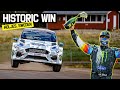 Ken Block Wins First Ever All Electric World Rallycross Race - Projekt E!