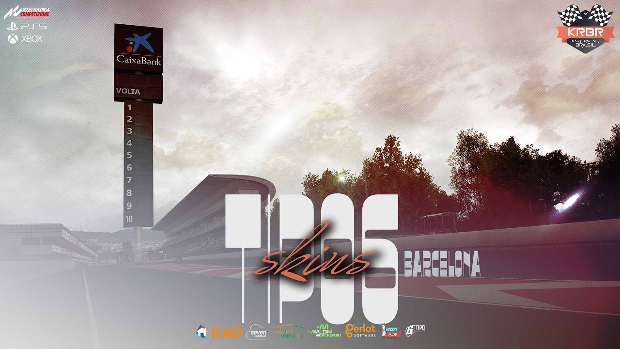 TIPO6 SKINS - 7EV 5CP - BARCELONA - GT3 - PS5/XBOX 