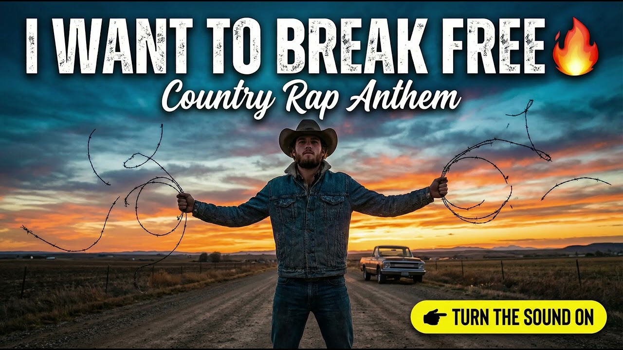 I Want to Break Free | Country Rap Song 🎧 Long Road, Missing Home