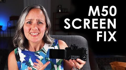 M50 SCREEN GOES DARK - How To Stop M50 Screen From Going Black - Filmmaking 101