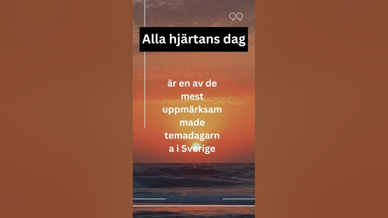 Alla hjärtans dag - rolig fakta du inte visste om #allahjärtansdag #