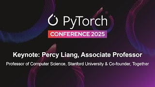 Keynote: Marin: An Open Lab for Frontier AI - Percy Liang, Together