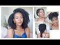 5 LOW MANIPULATION STYLES FOR STRETCHED NATURAL HAIR