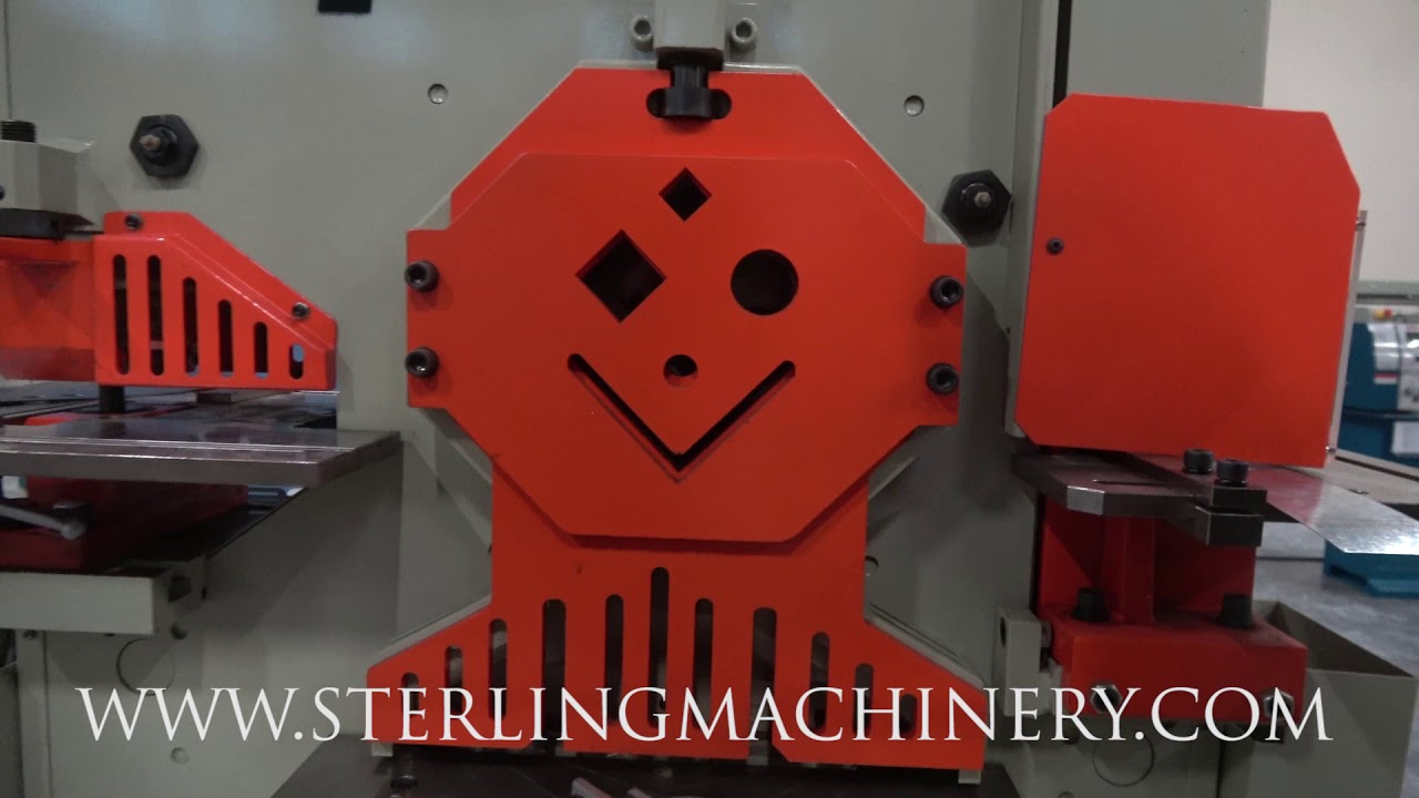 62 Ton Brand New Baileigh 62 Ton 5 Station Ironworker,Mdl. SW-623  A5634 SMSW623